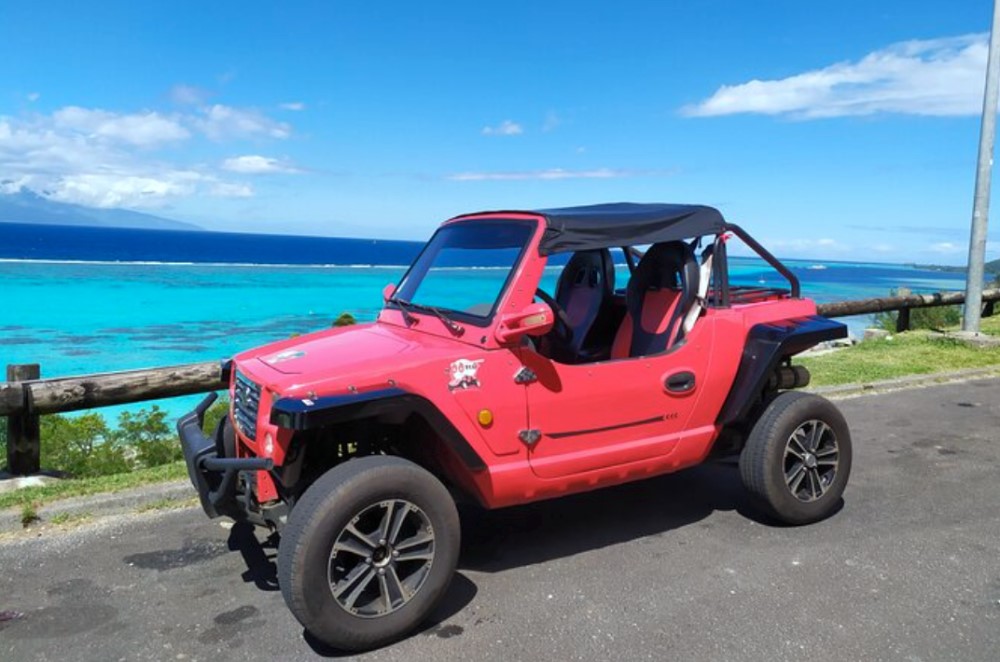 Jeep Roadster / Buggy rentals in Moorea