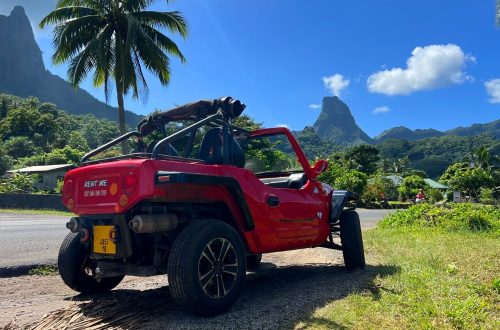 Jeep Roadster / buggy rentals in Moorea - Book Here